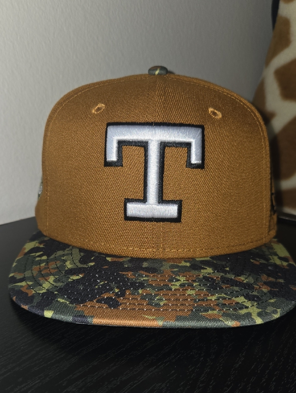 Hat Club Texas Rangers Heritage Logo Patch New Era 59Fifty Fitted Hat 7 3/8